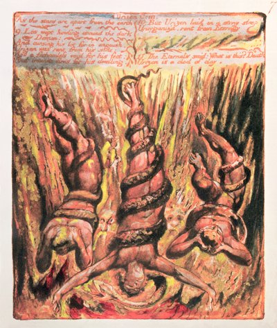 The First Book of Urizen; As the stars are apart from the earth by William Blake